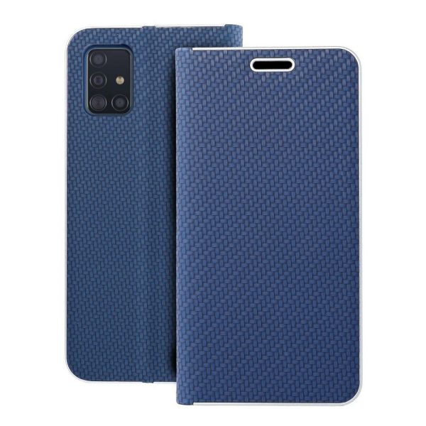 LUNA Book Carbon for SAMSUNG A51 blue