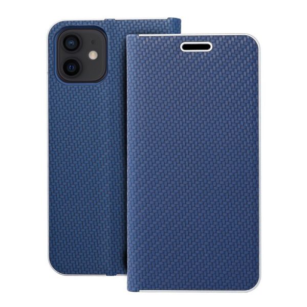 LUNA Book Carbon for iPhone 12 / 12 PRO blue