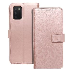 MEZZO Book case for SAMSUNG A03s mandala rose gold