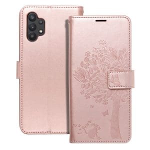 MEZZO Book case for SAMSUNG A32 5G tree rose gold