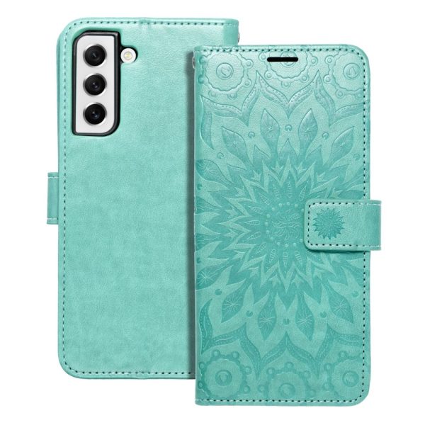 MEZZO Book case for SAMSUNG S21 FE mandala green