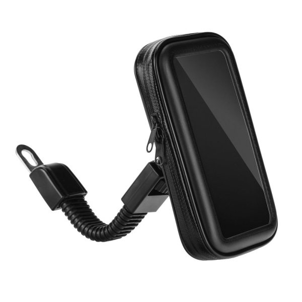 Motorcycle holder for mobile phone waterproof with zip ( 5
