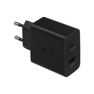 SAMSUNG original charger USB A + TypC PD 3A 35W EP-TA220NBEGEU black blister