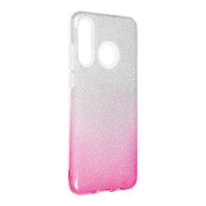 SHINING Case for HUAWEI P30 Lite transparent pink