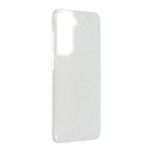 SHINING Case for SAMSUNG S21 FE silver
