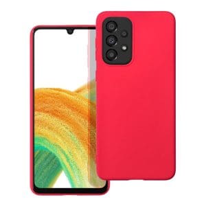 SOFT case for SAMSUNG A33 5G red