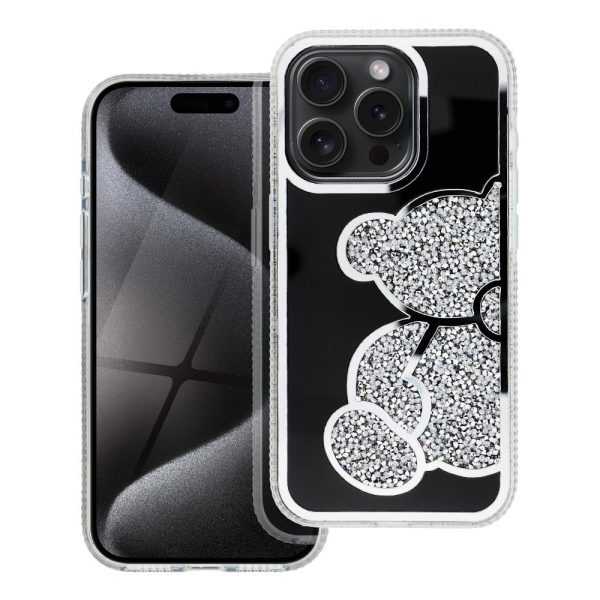 TEDDY BEAR Case for IPHONE 12 / 12 PRO silver