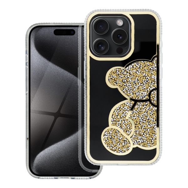 TEDDY BEAR Case for IPHONE 14 Pro gold