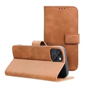 TENDER Book Case for IPHONE 13 brown