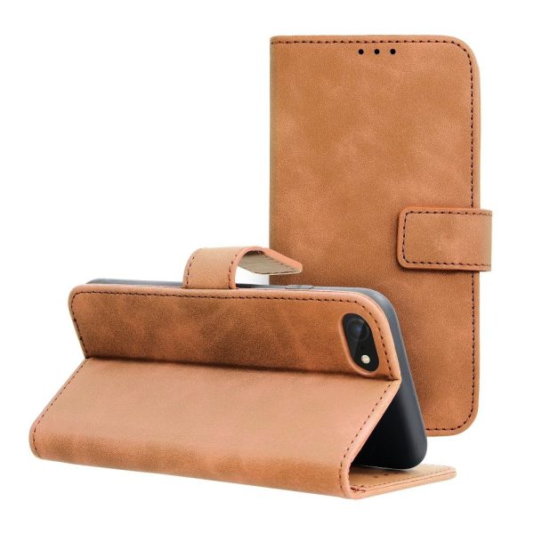 TENDER Book Case for IPHONE 7 / 8 / SE 2020 / SE 2022 brown