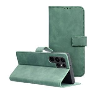 TENDER Book Case for SAMSUNG S22 Ultra green