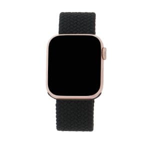 TechWave Elastic wrist band for Apple Watch 38/40/41 mm black (medium - 155mm)