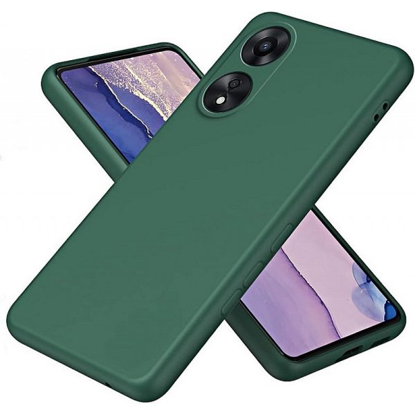 TechWave Matt case for Oppo A78 5G / A58 5G forest green