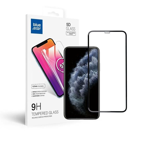 Tempered Glass Blue Star - APP IPHONE Xs Max/11 Pro Max 5D Full Cover black