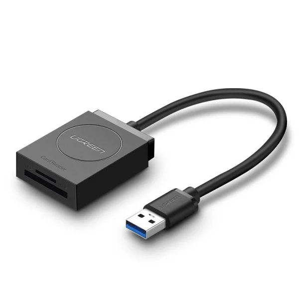 Ugreen SD micro SD card reader to USB 3.0 black (20250)