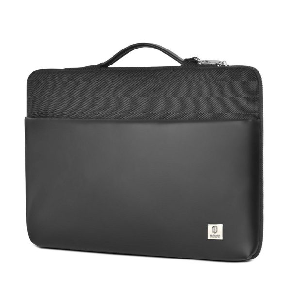 WiWU - Waterproof Laptop Handbag 14" Hali Laptop Sleeve - black