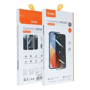 6D Pro Veason Privacy Glass  - for Iphone 16 black