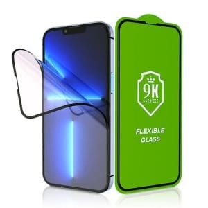 Bestsuit Flexible Hybrid Glass 5D for  Apple iPhone 16 Plus black