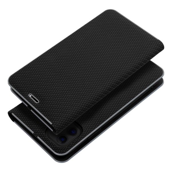 LUNA Book Carbon for IPHONE 16 Plus black