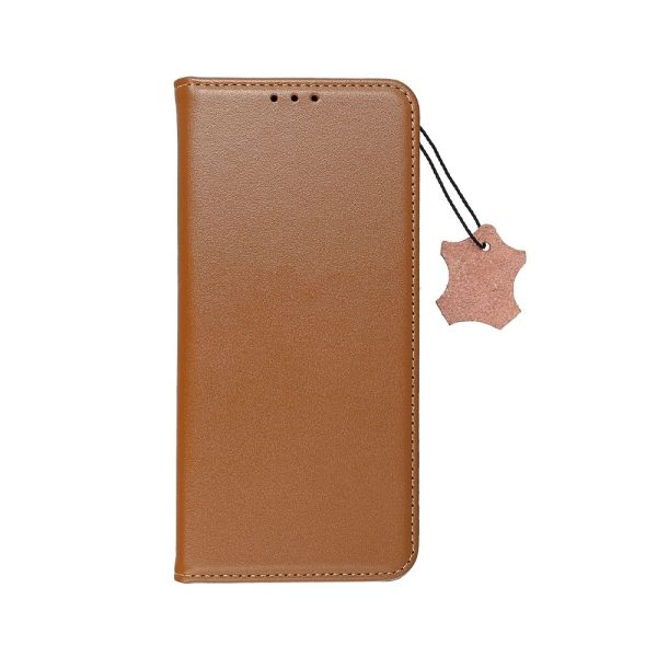 Leather case SMART PRO for IPHONE 16 Plus brown