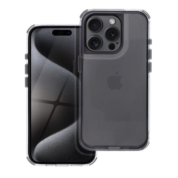 MATRIX CLEAR Case for IPHONE 15 Pro Max black