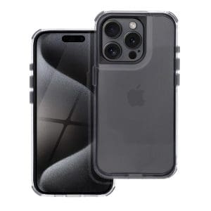 MATRIX CLEAR Case for IPHONE 15 Pro black