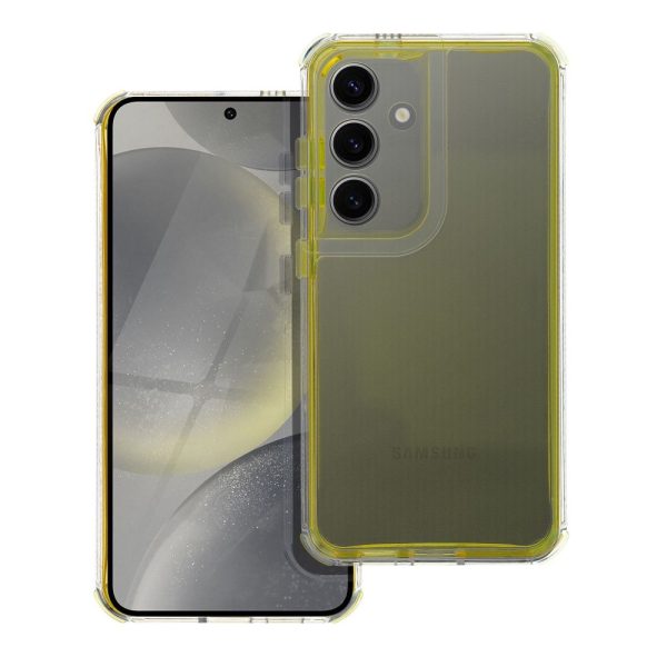 MATRIX CLEAR Case for SAMSUNG S22 yellow