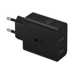 SAMSUNG original charger Type C + cable Type C  to Type C PD 3A 50W EP-T5020XBEGEU black blister