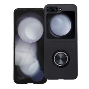 SILICONE RING Case for SAMSUNG Z Z Flip 5 black