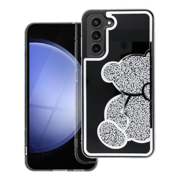 TEDDY BEAR Case for SAMSUNG A71 silver