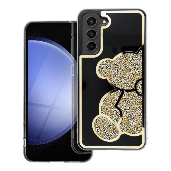 TEDDY BEAR Case for SAMSUNG S24 gold