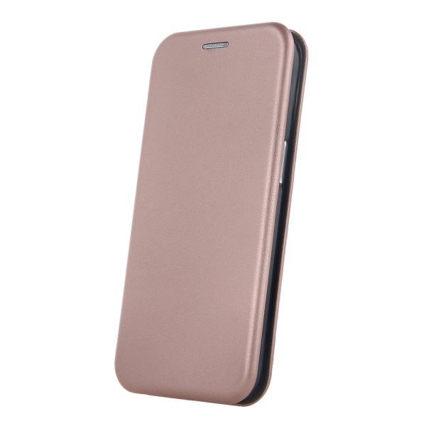 TechWave Curved Book case for Xiaomi Redmi 12C rose gold