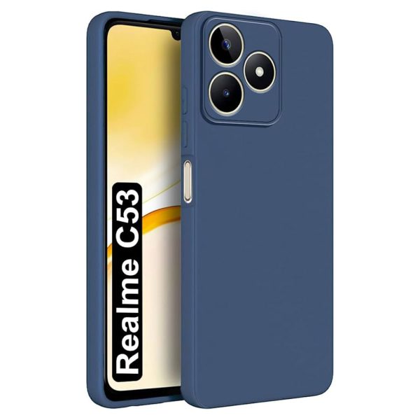 TechWave Matt case for Realme C53 4G navy blue
