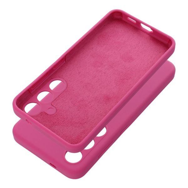 Case SILICONE 2mm for MOTOROLA G55 5G pink