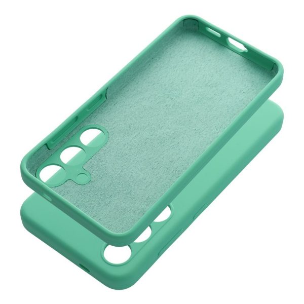 Case SILICONE 2mm for SAMSUNG S24 FE mint