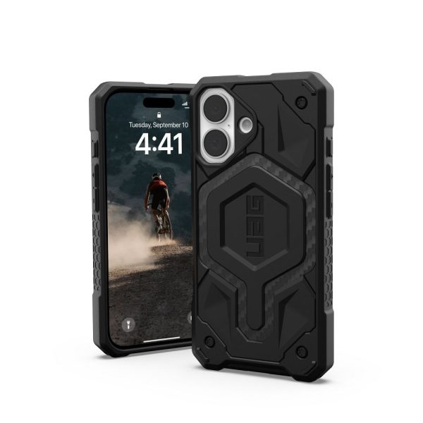 Case (UAG) Urban Armor Gear Monarch for IPHONE 16 carbon fiber