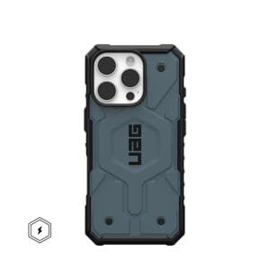 Case (UAG) Urban Armor Gear Pathfinder compatible with MagSafe for IPHONE 16 Pro cloud blue