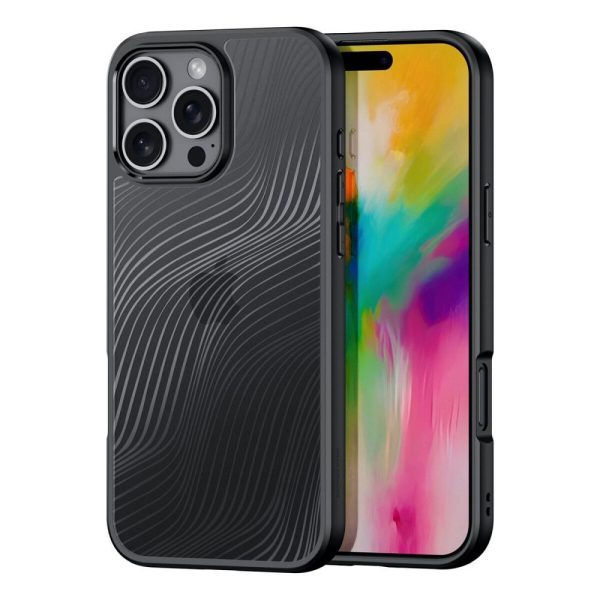 DUX DUCIS case AIMO MAG compatible with MagSafe for IPHONE 16 Pro Max black