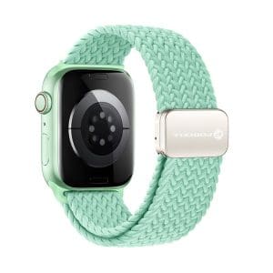 FORCELL F-DESIGN FA02 nylon magnetic strap for APPLE Watch 38 / 40 / 41 mm pistachio