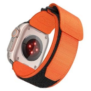 FORCELL F-DESIGN FA05 nylon strap for APPLE Watch 38 / 40 / 41 mm orange