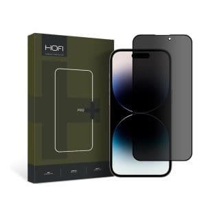 HOFI ANTI SPY FULL FACE PRIVACY TEMPERED GLASS IPHONE 15 black