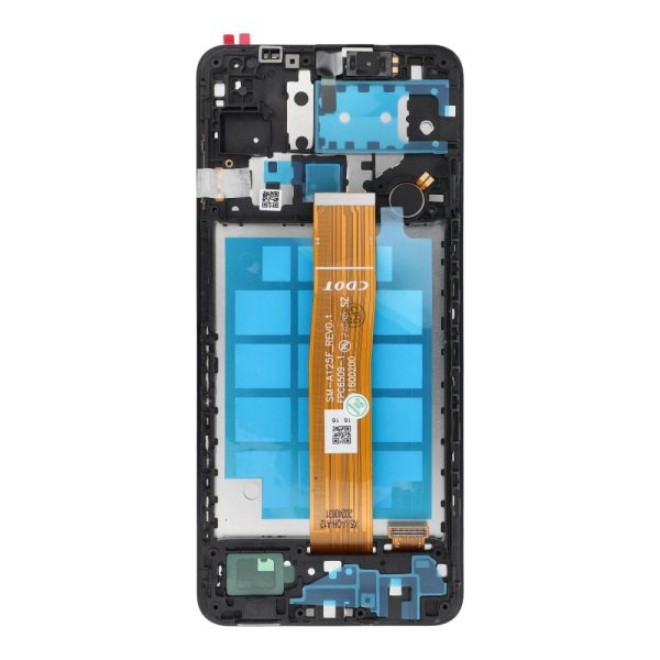 LCD Display for SAMSUNG A12 A125 OEM with full frame