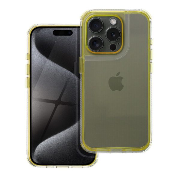 MATRIX CLEAR Case for IPHONE 14 Pro yellow