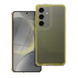 MATRIX CLEAR Case for SAMSUNG S24 yellow