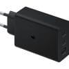 SAMSUNG original charger USB A + 2 x Typ C PD 3A 65W EP-T6530NBEGEU black blister
