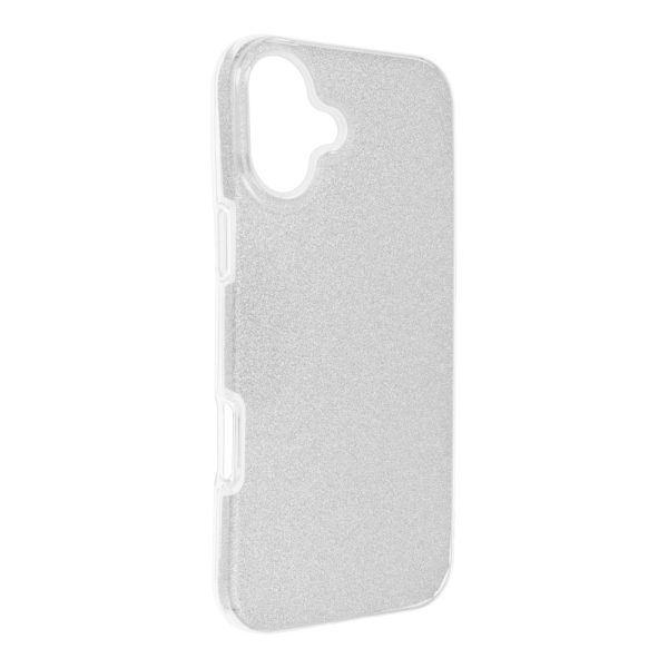 SHINING Case for IPHONE 16 Plus silver