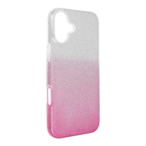 SHINING Case for IPHONE 16 Plus transparent pink