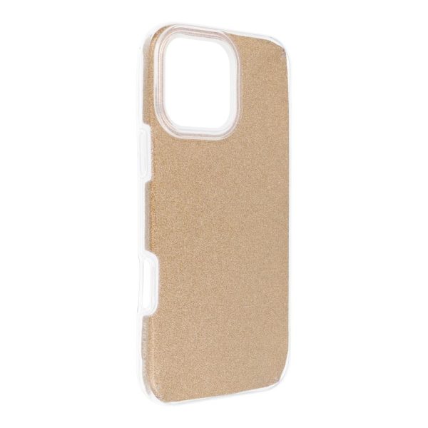 SHINING Case for IPHONE 16 Pro Max gold