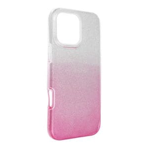 SHINING Case for IPHONE 16 Pro Max transparent pink