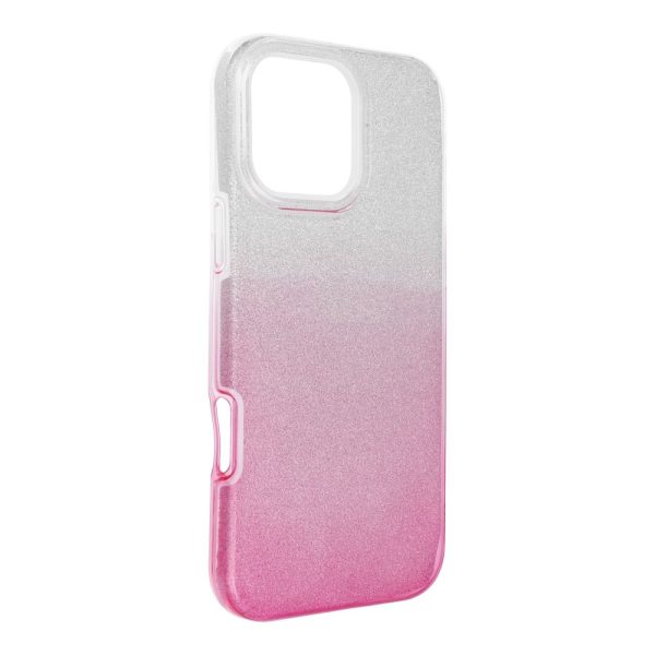 SHINING Case for IPHONE 16 Pro Max transparent pink